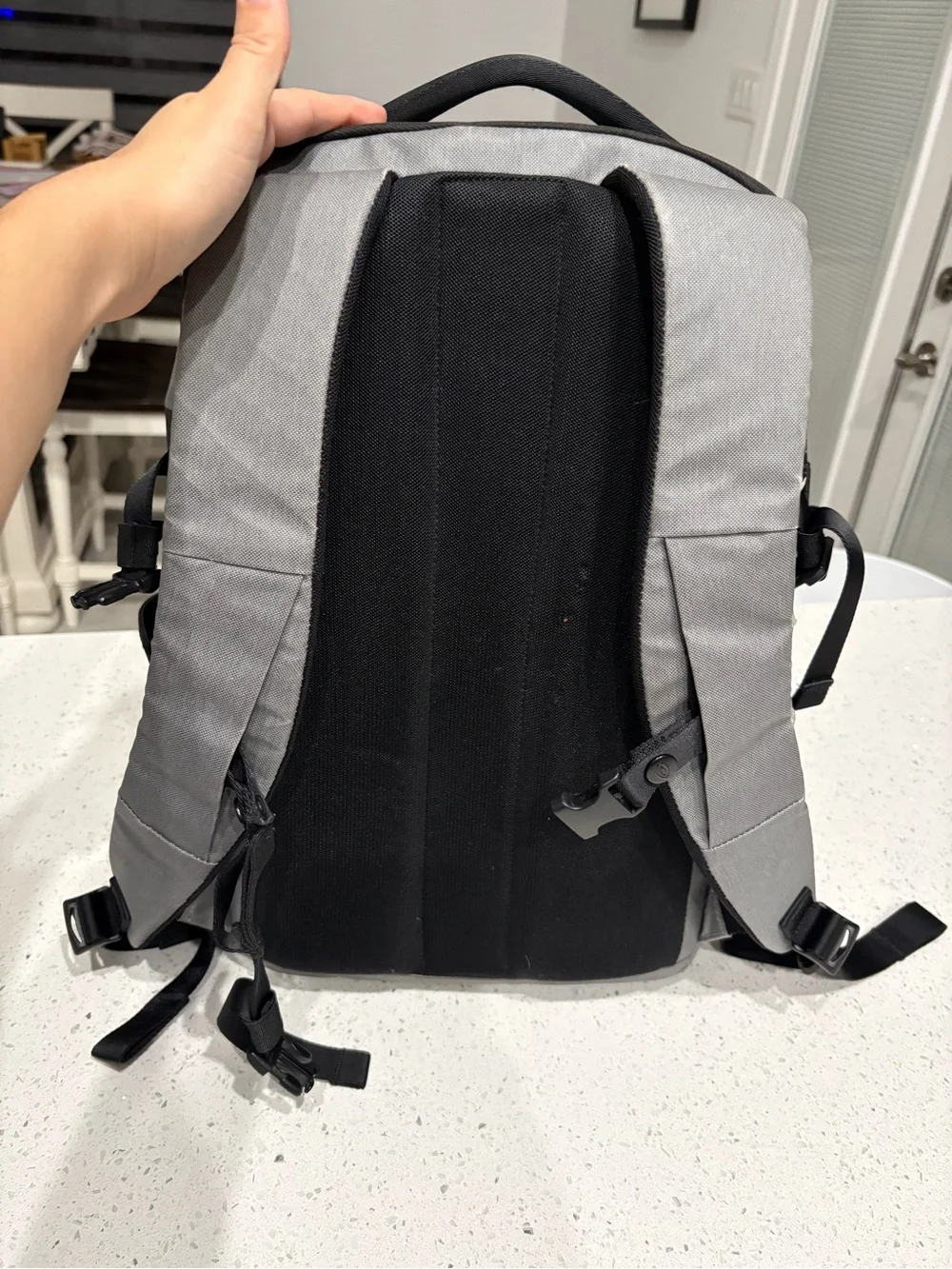 Timbuk2 Gray Backpack with Black Accents